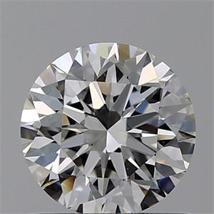 Picture of Natural Diamond 0.72 Carats, Round with Excellent Cut, G Color, VVS1 Clarity and Certified by GIA