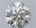 Natural Diamond 1.50 Carats, Round with Excellent Cut, I Color, SI2 Clarity and Certified by IGI