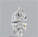 Natural Diamond 0.58 Carats, Marquise with  Cut, D Color, SI1 Clarity and Certified by GIA