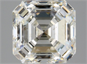 Diamante Natural 3.01 quilates, Asscher , Color J, claridad SI1 y certificado GIA