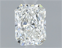 Natural Diamond 0.50 Carats, Radiant with  Cut, G Color, VVS1 Clarity and Certified by GIA