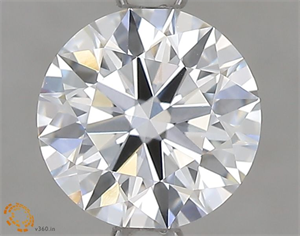 Picture of Lab Grown Diamond 1.05 Carats, Round with Ideal Cut, D Color, VVS2 Clarity and Certified by IGI