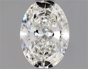 Foto Diamante Natural 0.60 quilates, Ovalado , Color G, claridad VVS1 y certificado GIA de
