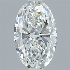 Foto Diamante Natural 1.53 quilates, Ovalado , Color E, claridad VVS1 y certificado GIA de