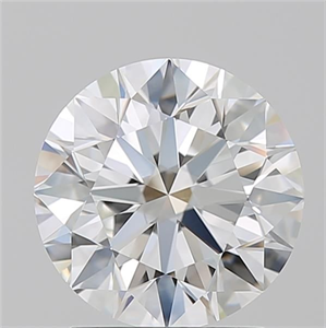 Foto Diamante Natural 2.01 quilates, Redondo , Color G, claridad VVS2 y certificado GIA de