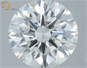 Lab Grown Diamond 1.07 Carats, Round with Ideal Cut, E Color, VVS2 Clarity and Certified by IGI
