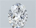 Diamante Natural 1.01 quilates, Ovalado , Color E, claridad SI1 y certificado GIA