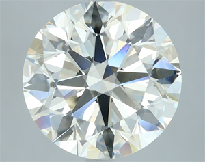 Picture of Natural Diamond 5.14 Carats, Round with Excellent Cut, I Color, VS2 Clarity and Certified by IGI