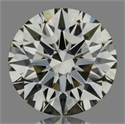 Diamante Natural 0.51 quilates, Redondo , Color K, claridad VVS1 y certificado GIA