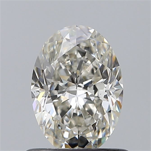 Picture of Natural Diamond 0.70 Carats, Oval with  Cut, I Color, VS2 Clarity and Certified by GIA