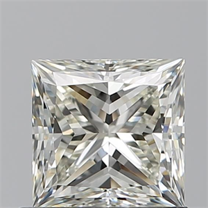 Picture of Natural Diamond 0.92 Carats, Princess with  Cut, K Color, VVS2 Clarity and Certified by GIA