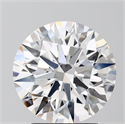 Lab Grown Diamond 2.72 Carats, Round with Ideal Cut, E Color, VS1 Clarity and Certified by IGI