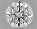 Lab Grown Diamond 1.10 Carats, Round with Ideal Cut, D Color, VVS2 Clarity and Certified by IGI