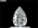 Natural Diamond 0.56 Carats, Pear with  Cut, F Color, I1 Clarity and Certified by GIA