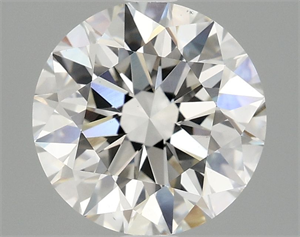 Picture of Lab Grown Diamond 3.03 Carats, Round with Excellent Cut, H Color, VS1 Clarity and Certified by IGI