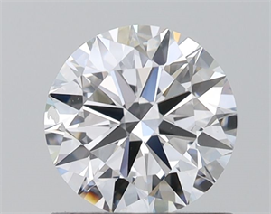 Picture of Lab Grown Diamond 0.89 Carats, Round with Excellent Cut, D Color, VS1 Clarity and Certified by IGI