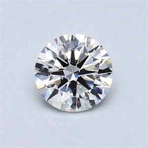 Foto Diamante Natural 0.50 quilates, Redondo , Color H, claridad VS2 y certificado GIA de