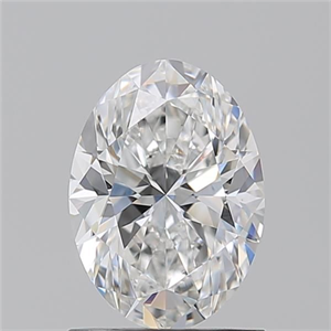 Picture of Natural Diamond 1.23 Carats, Oval with  Cut, E Color, VS1 Clarity and Certified by GIA