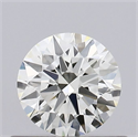 Diamante Natural 0.41 quilates, Redondo , Color M, claridad SI1 y certificado GIA