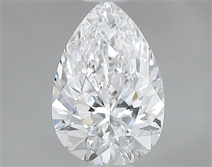Picture of Natural Diamond 0.70 Carats, Pear with  Cut, D Color, SI1 Clarity and Certified by GIA
