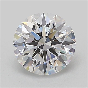 Picture of Lab Grown Diamond 1.05 Carats, Round with Ideal Cut, D Color, VVS2 Clarity and Certified by IGI