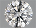 Del inventario de diamantes de laboratorio, 2.12 quilates, Redondo , Color E, claridad VS1 y certificado GIA