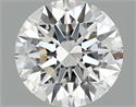 Lab Grown Diamond 2.09 Carats, Round with Ideal Cut, D Color, VVS2 Clarity and Certified by IGI
