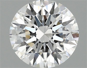 Picture of Lab Grown Diamond 2.09 Carats, Round with Ideal Cut, D Color, VVS2 Clarity and Certified by IGI