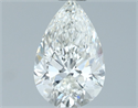 Natural Diamond 0.90 Carats, Pear with  Cut, I Color, VS1 Clarity and Certified by GIA