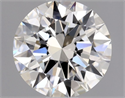 Natural Diamond 0.70 Carats, Round with Excellent Cut, I Color, VVS1 Clarity and Certified by GIA