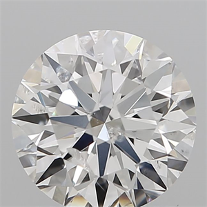 Picture of Natural Diamond 1.00 Carats, Round with Excellent Cut, G Color, I1 Clarity and Certified by GIA