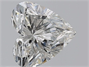 Diamante Natural 1.70 quilates, Corazón , Color F, claridad SI2 y certificado HRD