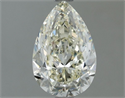 Natural Diamond 1.42 Carats, Pear with  Cut, K Color, VS2 Clarity and Certified by IGI