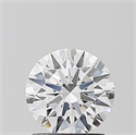 Lab Grown Diamond 1.02 Carats, Round with Ideal Cut, D Color, VS1 Clarity and Certified by IGI