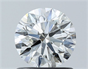 Diamante Natural 0.91 quilates, Redondo , Color I, claridad SI1 y certificado GIA