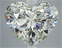 Natural Diamond 5.08 Carats, Heart with  Cut, K Color, VS2 Clarity and Certified by GIA