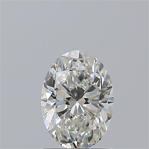 Picture of Natural Diamond 1.30 Carats, Oval with  Cut, H Color, SI2 Clarity and Certified by GIA