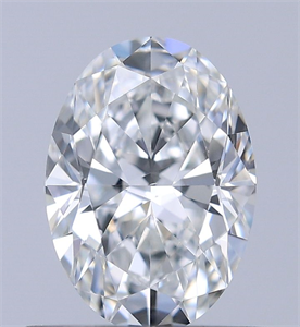 Picture of Natural Diamond 0.50 Carats, Oval with  Cut, F Color, VS2 Clarity and Certified by GIA