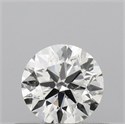 Diamante Natural 0.40 quilates, Redondo , Color G, claridad SI1 y certificado IGI