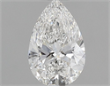 Natural Diamond 0.41 Carats, Pear with  Cut, G Color, VVS1 Clarity and Certified by GIA