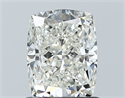 Diamante Natural 1.20 quilates, Del cojín , Color I, claridad VVS2 y certificado GIA