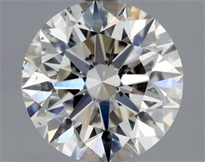 Foto Diamante Natural 2.01 quilates, Redondo , Color H, claridad SI1 y certificado GIA de