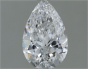 Diamante Natural 0.60 quilates, De pera , Color D, claridad VS2 y certificado GIA