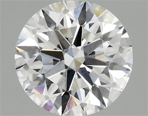Picture of Lab Grown Diamond 1.09 Carats, Round with Ideal Cut, D Color, VS2 Clarity and Certified by IGI