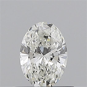 Picture of Natural Diamond 0.50 Carats, Oval with  Cut, G Color, VS2 Clarity and Certified by GIA