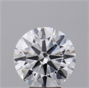 Lab Grown Diamond 5.06 Carats, Round with Ideal Cut, H Color, VS1 Clarity and Certified by IGI