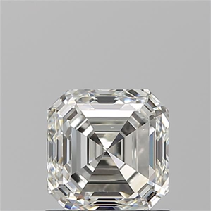 Picture of Natural Diamond 1.01 Carats, Asscher with  Cut, H Color, VS2 Clarity and Certified by GIA