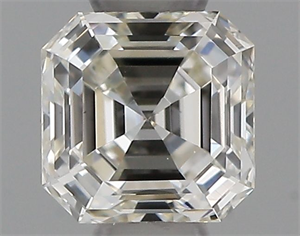 Picture of Natural Diamond 0.30 Carats, Asscher with  Cut, I Color, VS2 Clarity and Certified by IGI