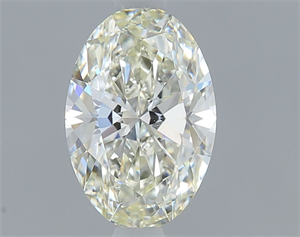 Picture of Natural Diamond 0.73 Carats, Oval with  Cut, J Color, VS2 Clarity and Certified by GIA