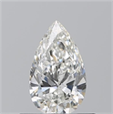 Diamante Natural 0.50 quilates, De pera , Color G, claridad VS1 y certificado GIA